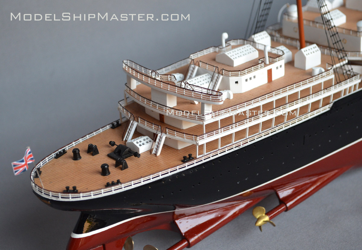 Rms Lusitania Ship Model